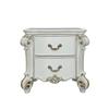 Acme Furniture Wood Nightstand with 2 Drawers, Antique Pearl view 4