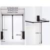 45-115cm Pull Down Wardrobe Rail, Retractable Wardrobe Lift Hanger Organizer Storage System Soft Return Space Can Save, Adjustable Width, Wall Mounted Frame/Capacity 15kg/30lbs ( Size : (450-600 mm)17 view 2