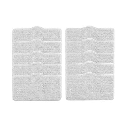 Youngran 10PCS Steam Vacuum Cleaner Mop Cloth Cleaning Pads Compatible for Xiaomi Deerma DEM ZQ600 ZQ610 Handhold Cleaner Mop Replacement Accessory Leisurely