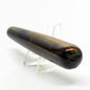 4.3" Golden Blue Tiger Eye Massage Wand Natural Crystal Polished Stick Chatoyant Mineral Hawks's Eye Gemstone Point - S. Africa view 2