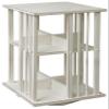 2-Tier Lazy Susan Bookshelf, Black view 1