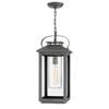 1 Light Medium Outdoor Hanging Lantern in Traditional-Coastal Style 9.5 inches Wide By 21.5 inches High-Ash Bronze Finish-Led Lamping Type-E26 Medium Vintage Lamp Base Type 81-Bel-4543855 view 1