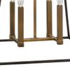 Bailey Street Home Modern Farmhouse Four Light Chandelier-Aged Zinc Finish Transitional Industrial Interior Hanging 81-Bel-3002247 view 3