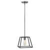 Bailey Street Home 1 Light Small Pendant in Industrial Style 10 inches Wide by 8.75 inches High-Aged Zinc Finish Transitional Industrial Interior Hanging 81-Bel-3002249 view 1