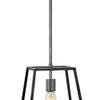 Bailey Street Home 1 Light Small Pendant in Industrial Style 10 inches Wide by 8.75 inches High-Aged Zinc Finish Transitional Industrial Interior Hanging 81-Bel-3002249 view 3