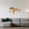 Bearded Dragon Cool Artwork Design for Kid's Bedroom Vinyl Wall Decal - Cute Lizard Animal Art for Nursery Wall Decoration - 30" x 19" view 2