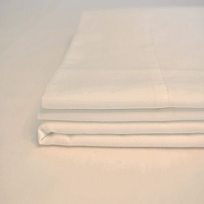 100 pcs - Sky Trade-in Pillowcases (Bag Style)- 300 Thread Count, 100% Cotton, White - for Commercial and Home Purposes. (Standard)