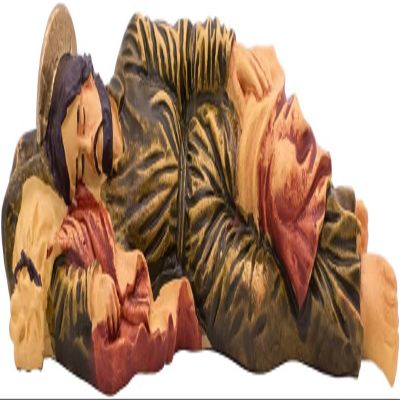 4" Sleeping Saint Joseph Statue | Catholic Christian Home and Office Dcor | Great Gift for First Holy Communion, Confirmation, Weddings, and Housewarming (5" Sleeping St. Joseph)