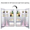 Fundin Bathroom Wall Cabinet with Half Cut Shelves,14.8 x 25.6 Stainless Steel Storage Cabinet, Bathroom/Living Room Medicine Cabinet view 4
