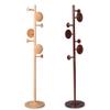 BDPP Coat Stand Coat Rack,Wood Coat Stand, Clothing Hanger with 7 Hooks, Easy Assembly, Perfect for Entryway Bedroom Bedroom Office Hallway (Color : B) view 3