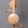 BDPP Coat Stand Coat Rack,Wood Coat Stand, Clothing Hanger with 7 Hooks, Easy Assembly, Perfect for Entryway Bedroom Bedroom Office Hallway (Color : B) view 4