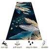 3D Long Hallway Runner Rugs Modern Flowers Area Rug Low-Pile Entryway Carpet with Natural Non-Slip Rubber Backing for Kitchen Living Room Bedroom Doorway ( Size : 90x300cm ) view 3