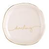 Santa Barbara Design Studio Lili + Delilah Ceramic Trinket Tray, 4.5-Inch Diameter, Darling view 1
