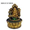 Rocky Falls Indoor Tabletop Water Fountain Indoor Desktop Fountain Home Furnishings Statue Table Fountain, Indoor Waterfall With Light Ball, Suitable for Home, Office, Bedroom, Relaxation Serene Rock view 2