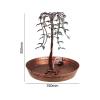 Rocky Falls Indoor Tabletop Water Fountain Indoor Desktop Fountain Tree Garden Courtyard Balcony Decoration Waterfall Fountain Waterscape Home Accessories Office, Living Room, Home Gifts for Friends S view 2