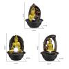 Rocky Falls Indoor Tabletop Water Fountain Desktop Fountain With LED Ball Office, Home Decoration Ornaments Lucky Feng Shui Fountain Indoor Waterfall Fountain Serene Rock Water Feature Indoor Relaxati view 4