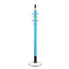 Coat Stand Coat Rack, Free Standing PVC Coat Stand, Standing Hall Coat Holder for for Coats, Hats, for Entryway, Hallway Bedroom Office Hallway (Color : Blue) view 1