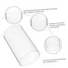 Decorative Glass Candle Cover 4Pcs Glass Candle Cover Tall Socket s Sleeves Chandelier Socket s Slip Over Candelabra Base view 3