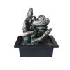 Rocky Falls Indoor Tabletop Water Fountain Desktop Fountain Indoor Fountain Wealth Feng Shui Decorations Flowing Water Sound Desktop Waterfall Fountain Simulation Rockery Waterfall Home Decoration Ser view 1
