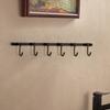 WINCASE Bronze Towel Hooks, Bathroom Rail Hook Rack Wall Mounted, Antique Oil Rubbed Brass Cloth Coat Rack with 6 Hooks Farmhouse view 3