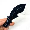 CAREG 145mm Natural Obsidian Hand Polished Knife Katana Home Spirit Decoration and Witchcraft Altar Supplies Crystal and Stone Healing (Color : Weight 93g) view 4