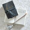 Santa Barbara Design Studio Wedding Vow Books Suede Leather Marriage Vows Journal, 3.5 x 5-Inch, His view 4