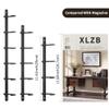 WINCASE Bronze Towel Hooks, Bathroom Rail Hook Rack Wall Mounted, Antique Oil Rubbed Brass Cloth Coat Rack with 4 Hooks Farmhouse view 4
