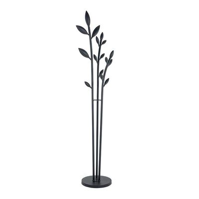 Coat Stand Coat Stand Nordic Creativity Coat Rack Iron Art Floor Coat Holder Bedroom Coat Rack Tree for Coats, Hats, for Entryway, Hallway Bedroom Office Hallway (Color : Black)