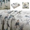 Brandream 4PC Twin Size Quilt Set Cotton Birds Bed in A Bag Farmhouse Bedspread Sets Coverlet Daybed view 1
