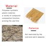 YYXDMFY Man-Made Thatch Simulation thatched roof Decoration Fake thatch Garden Scenic Sturdy Wooden House Farmhouse Artificial Plastic thatched Pavilion Waterproof PE Fake Straw view 3