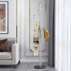 BDPP Coat Stand Coat Stand 304 Stainless Steel Coat Rack Bedroom Floor Hanger Nordic Light Luxury Towel Rack Marble Bathroom Coat Rack Tree Bedroom Office Hallway (Color : C) view 2