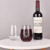 I love gym Wine Glasses Funny Stemless Wine Glass Laser Engraved Whiskey Glass Shot Glass Unique Novelty Idea for Him, Her, Mom, Wife, Boss,15 oz view 3