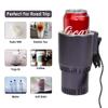 2-in-1 Smart Car Cup Warmer Cooler, Auto Car Cooling and Heating Cup Mug Holder with LED Temperature Display, Touch Control, Keep Beverage Cool and Warm Fits in Commuter Road Tripper view 4
