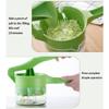 1.2L Press Vegetable Stuffing Press Fruit Press Tool Large Vegetable Stuffing Water Squeezer Dumpling Stuffing Wringer Press Vegetable Household Vegetable Dehydration Squeeze (Color : Green) view 3