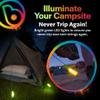 Brightz LED Tent String Lights, Glamping Camping Accessories, 2-Pack view 2