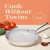 Caraway Nonstick Ceramic Frying Pan (2.7 qt, 10.5") - Non Toxic, PTFE & PFOA Free - Oven Safe & Compatible with All Stovetops (Gas, Electric & Induction) - Marigold view 2