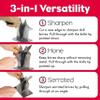 Brod & Taylor VG2 Professional Knife Sharpener | 3-Action Tungsten Carbide (Stainless Steel) view 3