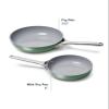Caraway Nonstick Ceramic Frying Pan (2.7 qt, 10.5") - Non Toxic, PTFE & PFOA Free - Oven Safe & Compatible with All Stovetops (Gas, Electric & Induction) - Sage view 3