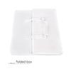 LPack Wedding Dress Storage Box - Bridal Gown Storage Bin and Preservation Box - Underbed Storage Bag Container For Clothes With Acid Free Tissue Paper (Medium, White) view 4