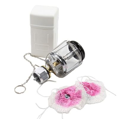 1 Set Portable Camping Gas Lantern Propane Lantern with Carry Case Light Emergency Light for Outdoor Camping Hiking