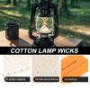 Beaupretty Oil Lamp Wick Cotton Replacement for Kerosene Oil Lamp view 2