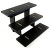 3 Tier Straight Tiered Display Stand, Portable Product Display Shelves, Farmers Market Display Shelf, Retail Display Stand for Vendor Events, Craft Shows, Dessert, Food Display Risers for Party view 1