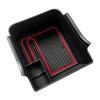 LadyCent 1 Pc Automobile Control Central Armrest Storage Box, Black Car Organizer Accessories, for Volkswagen Polo 2018 2019 2020 view 3