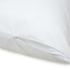 Amazon Basics Down Alternative Bed Pillows and Pillow Protector Case 2-Piece Set, Medium Density, Standard - Pack of 2, White, 26"L x 20"W view 4