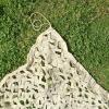 Jolan Beige Camouflage Netting 22m 23m 33m 34m 35m 36m 44m 46m 47m 55m, Shade Net, for Camping, Hunting, Decoration, Sunscreen, Military Reinforced Camouflage Net,Beige-4x6m(13.1 * 19.7ft) view 2