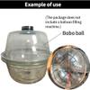 50 Pcs Claer BOBO Balloons, 24 Inch Bubble Balloons Transparent Balloons,3.7 Inch Large wide mouth design Easy to stuff into gifts,Balloon Stuffing Machine Dedicated view 4