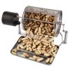 Elecbee Stainless Steel Coffee Bean Roasting Machine Coffee Roaster Roller Baker 110V Tools view 2