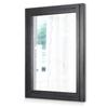 AAZZKANG Black Mirrors for Wall Rectangle Wood Framed Decorative Wall Hanging Mirror for Bedroom Living Room Bathroom Home Entryway view 1