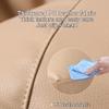 LDIW Bean Bag Chair Covers (No Filler) PU Leather Memory Foam Beanbag Replacement Cover for Organizing Children Plush Toys Blankets Towels Clothes Home Supplies,Khaki,80 * 90cm view 4