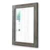 AAZZKANG Mirrors for Wall with Wooden Frame Rustic Wall Mirror Rectangular Decorative for Bedroom Bathroom Living Room Entryway Hanging view 1